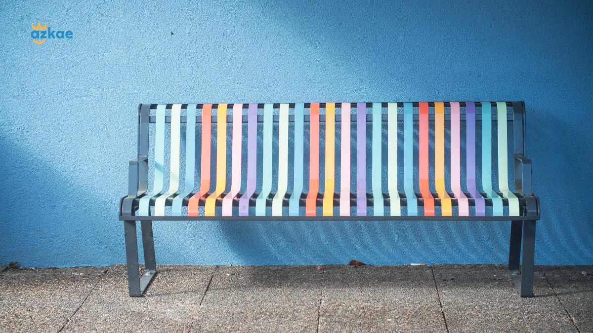 Transform an old bed frame into a bench.